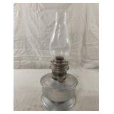 Vintage Aladdin 23 nickel-plated brass lamp