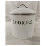 Tin "Cookies" jar