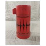 Vintage Aladdin Vanguard Red Black Diamond Pint