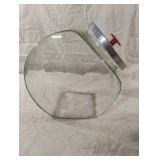 Vintage General Store glass candy jar with lid