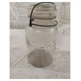 Vintage Atlas E-Z Seal quart jar with glass lid
