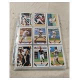 Baseball cards including Barry Bonds, Derek