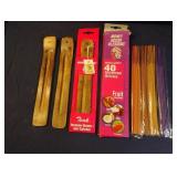 Incense holders and incense sticks