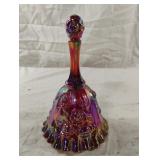 Vintage Fenton Bell Ruffled Iridescent Carnival
