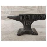 John Deere 1937 cast iron anvil