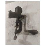 Vintage No. 5 cast iron food grinder