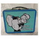 Vintage Popeye The Sailorman metal lunch box