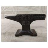 Smith & Wesson 1852 cast iron anvil