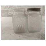 Vintage Hazel Atlas Glass 10 oz Canning Jar -