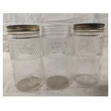 Vintage Jumbo Peanut Butter jars
