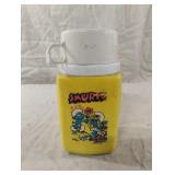 Vintage Thermos Smurfs Thermos