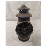 Vintage metal candle lantern