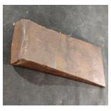 Vintage metal wedge