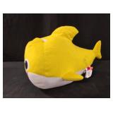 Baby shark plush bank