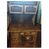 Antique 'The Great Majestic' wood-burning cook