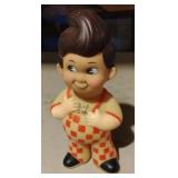 Vintage Big Boy plastic bank 9' tall