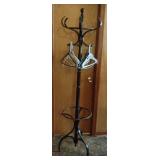 Vintage coat rack. 72' tall