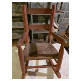 Vintage child's rocking chair