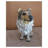 Collie dog statue 10' tall resin