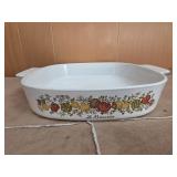 Vintage Corning Ware casserole dish the 'Spice of