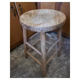 23' tall wooden stool