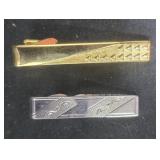 2 Men's Tie Clips