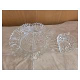 Anchor Hocking Bubble Grape Cluster Leaf 4-1/4'