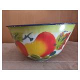 Fall harvest 10' enamel bowl