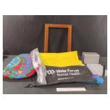 Picture frames, med organizers, bags and