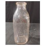 Vintage Catawba Dairy 1 qt glass milk bottle