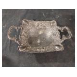Vintage Studio Silversmiths silver plated footed