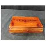 Vintage Yellowstone National Park wood jewelery