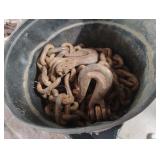 22ft log chain with 2-5/16 hooks