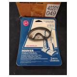 Hoover replacement belts. 20-2 ct packs