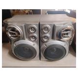 Sharp Side Firing Bass System woofers. Set of 2