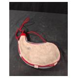 Vintage Bota Suede Leather Water Bag Canteen