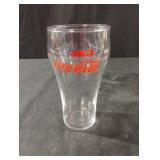 Collectible Coca-Cola glass