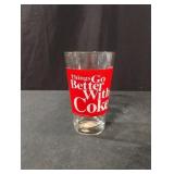 Collectible Coca-Cola drinking glass
