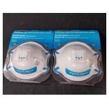 Hart Premium N95 Respirator with Valve masks. 2-3
