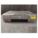 RCA Video Cassette Recorder. Powers on
