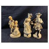 Vintage Colonial blue and white ceramic