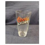 Coors Light collectors glass