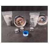 Shower heads and sink nozzles