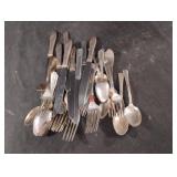 Assorted silverware