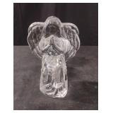 Crystal angel candle holder