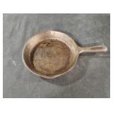 Iron skillet 6 1/2". Made in Taiwan