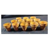 Terra Cotta pots 2". 12 total