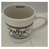Be joyful in hope mug from Cracker Barrel very