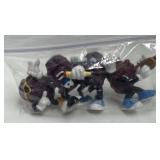 California raisins, figurines, a set of four good