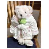 Vermont teddy bear with bathrobe Good